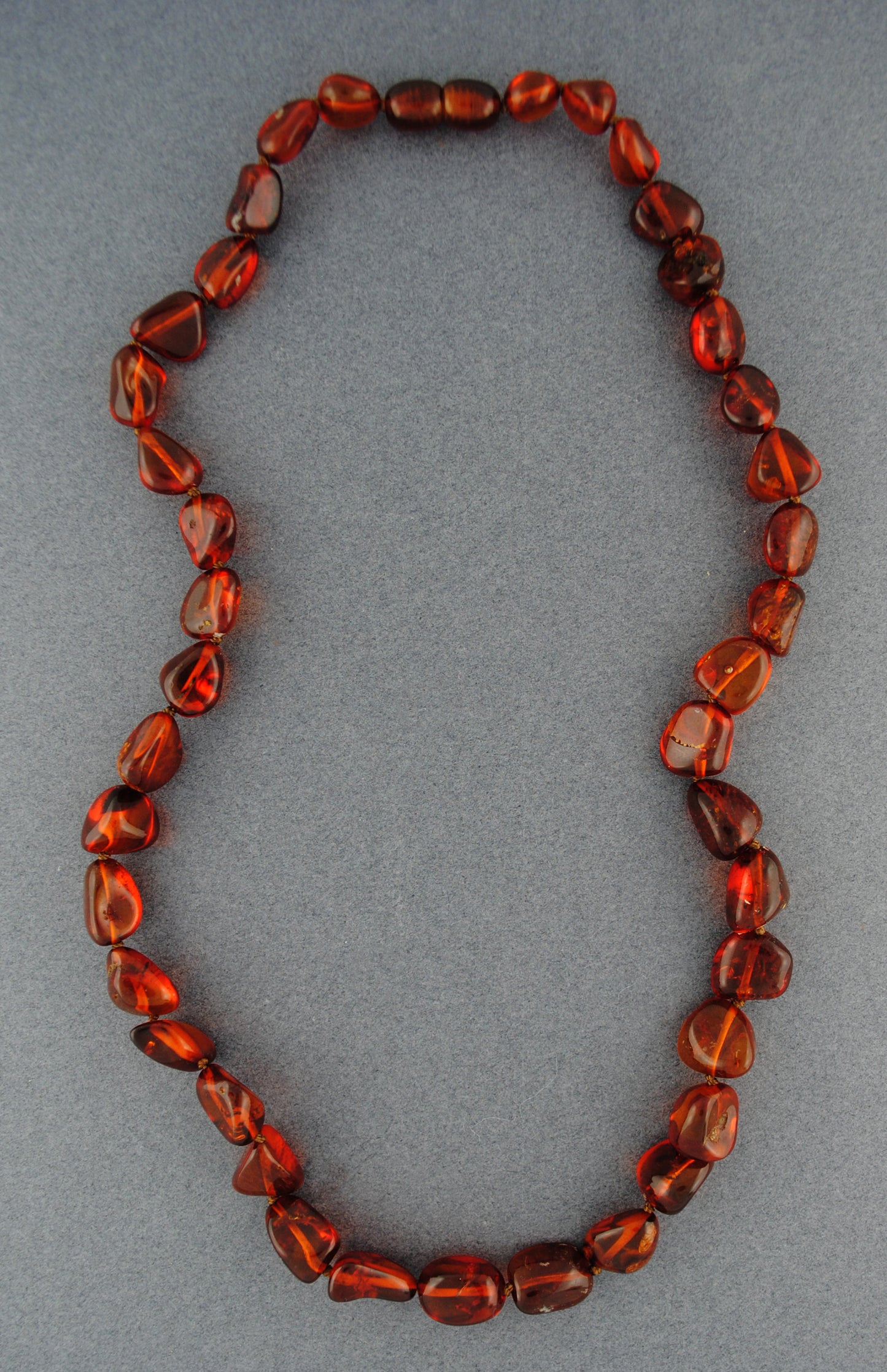 Amber Beaded Necklace