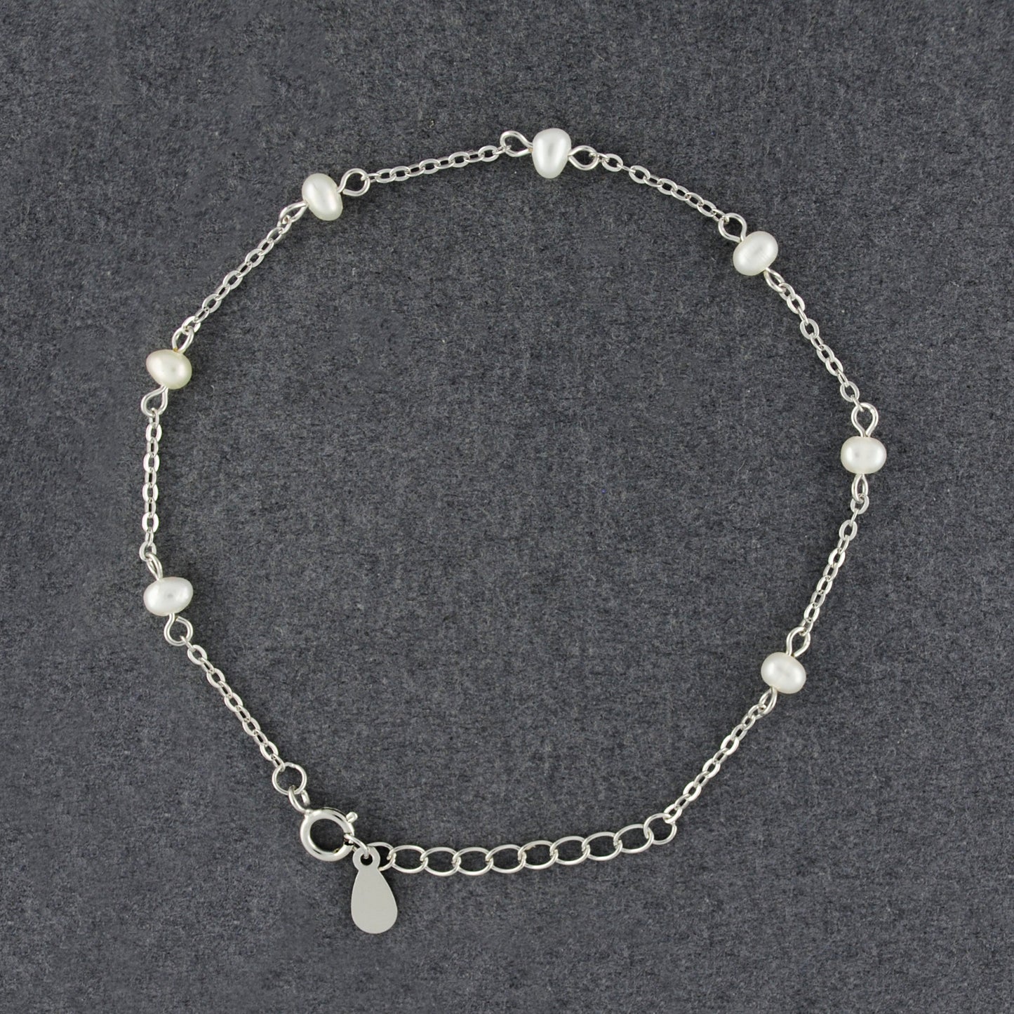 Sterling Silver Pearl Bracelet