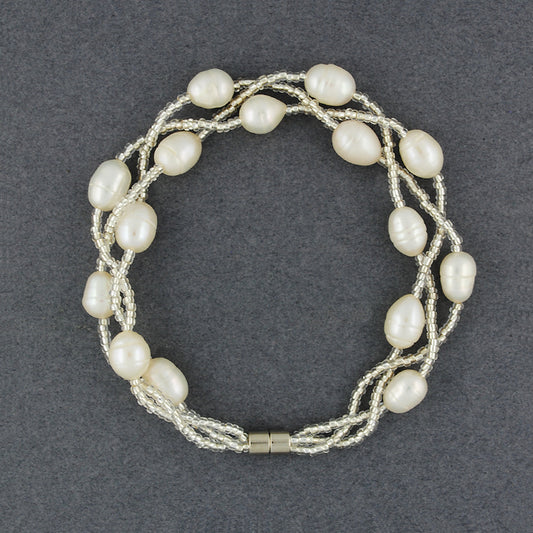 Fresh Water Pearl Beaded Bracelet