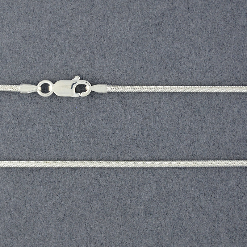 Sterling Silver Heavy Snake Chain