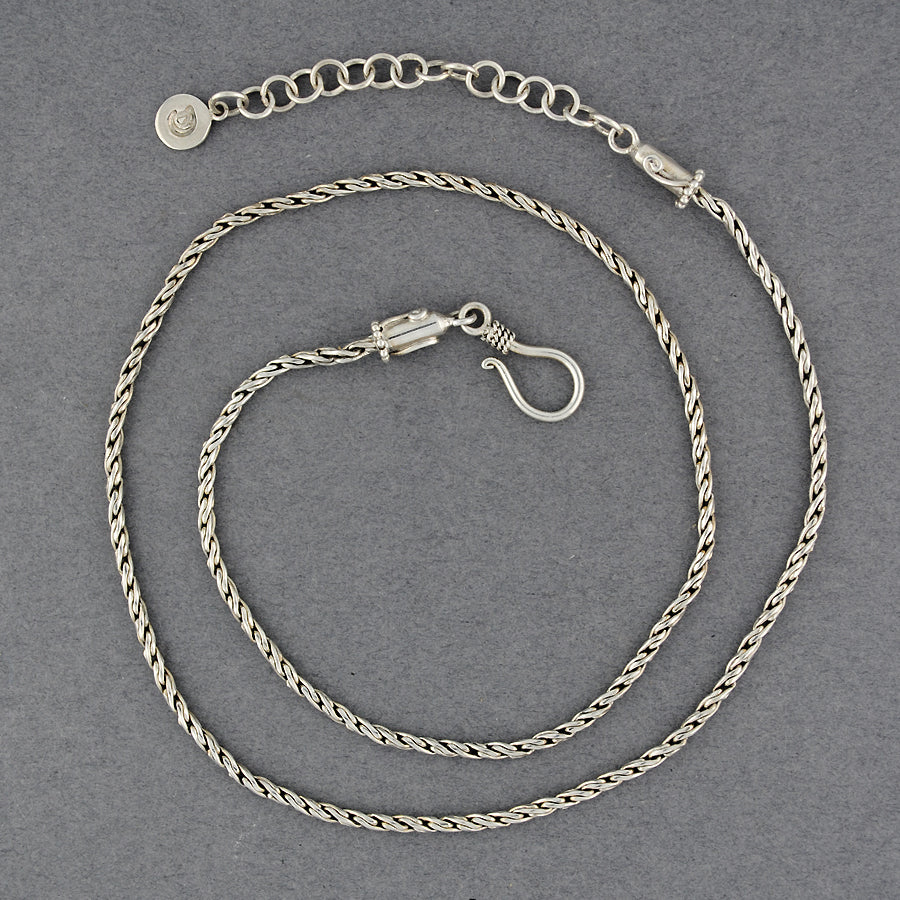 Sterling Silver Triple Chain