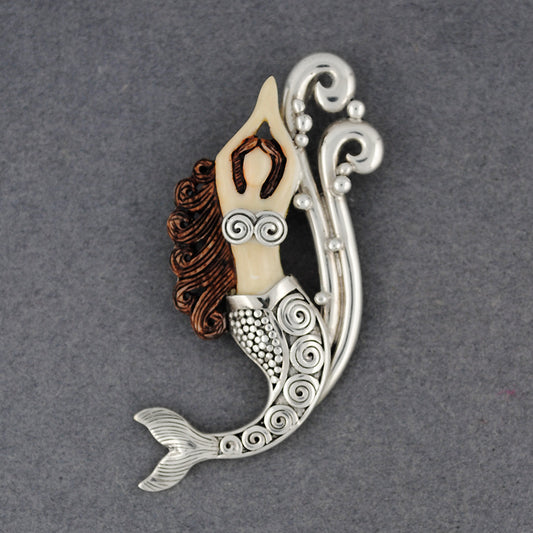 "Water Spirit" Mermaid Pendant
