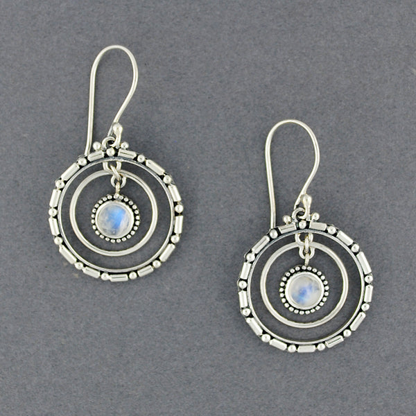 Eternity Moonstone Earrings