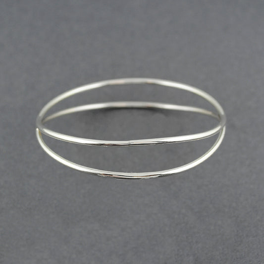 Sterling Silver Parting Bangle