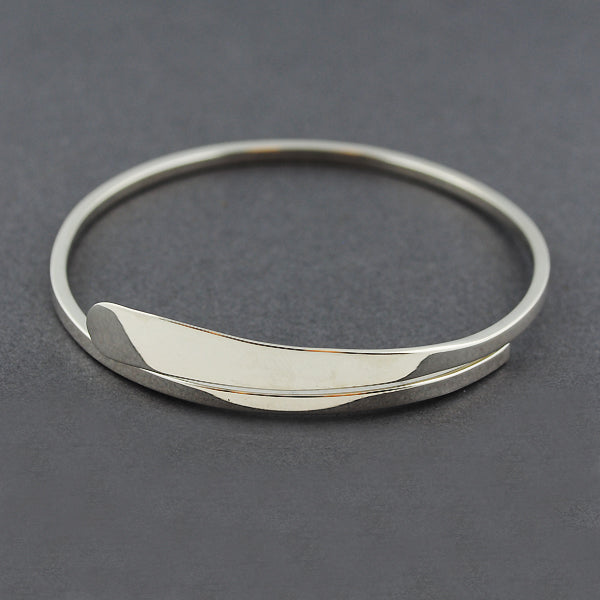 Sterling Silver Wrap Bangle