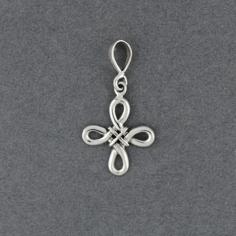 Sterling Silver Small Looped Knot Pendant