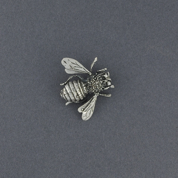 Sterling Silver Bumble Bee Pin