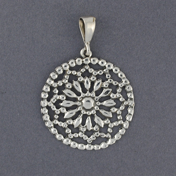 Sterling Silver Dreamcatcher Pendant