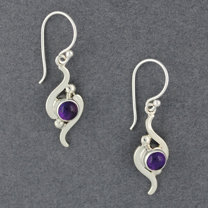 Flow Amethyst Earrings