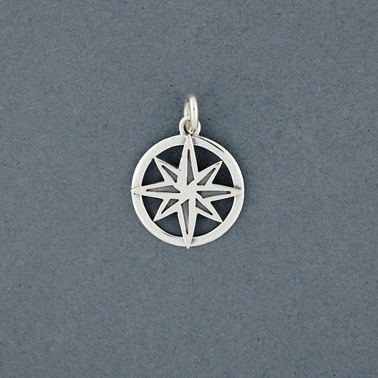 Exclusive Rhode Island Compass Rose Charm