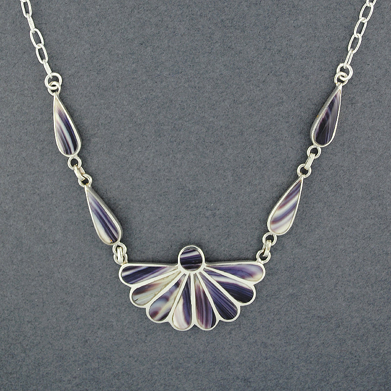 Wampum Fan Necklace