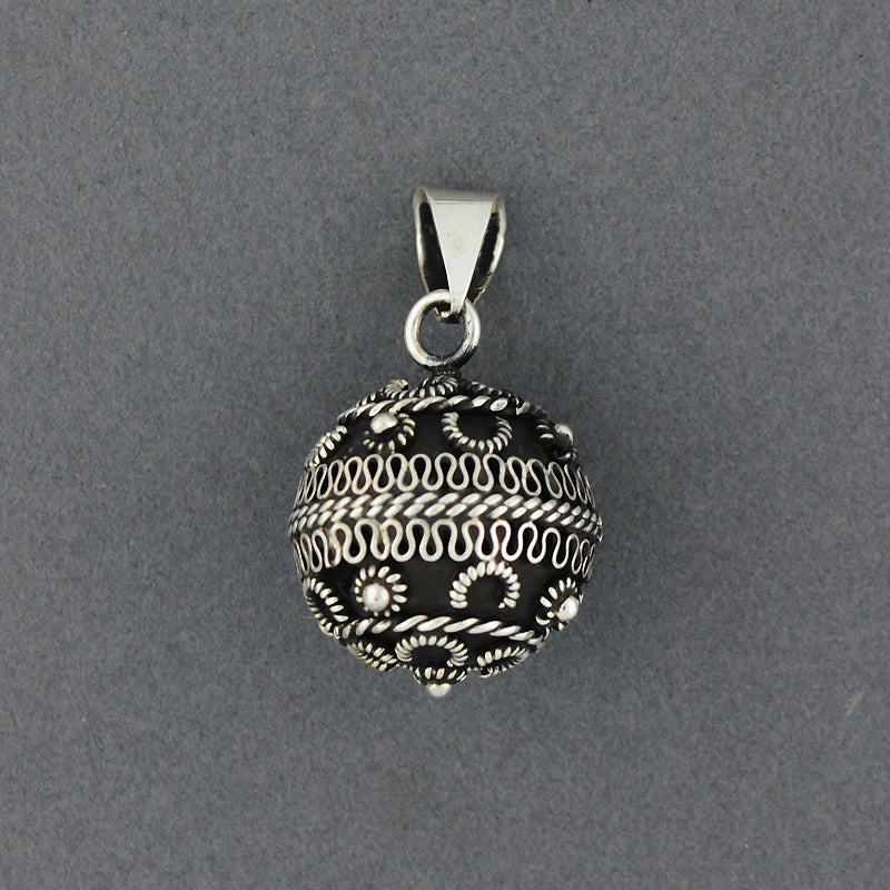 Sterling Silver Harmony Ball Pendant