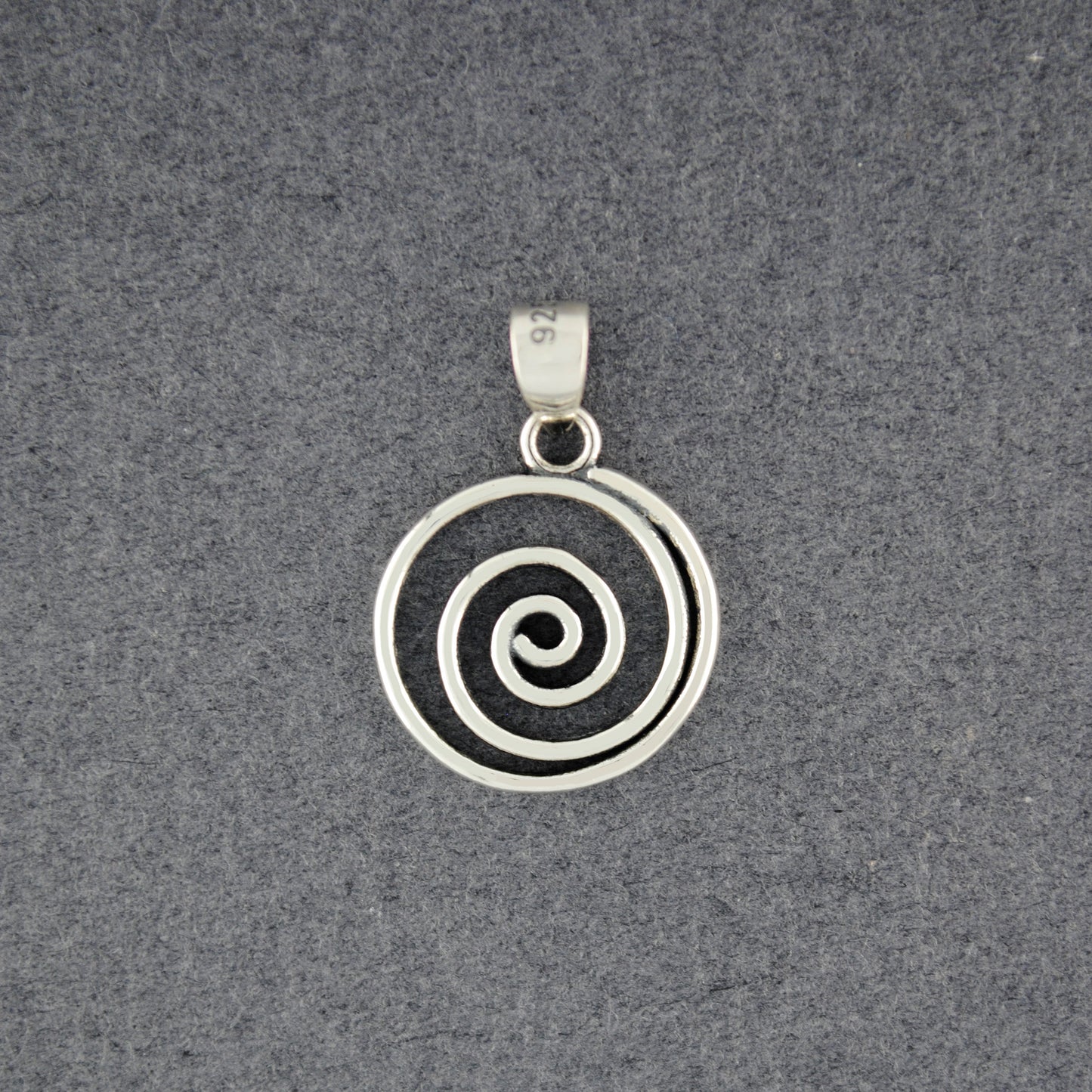 Sterling Silver Mini Spiral Pendant