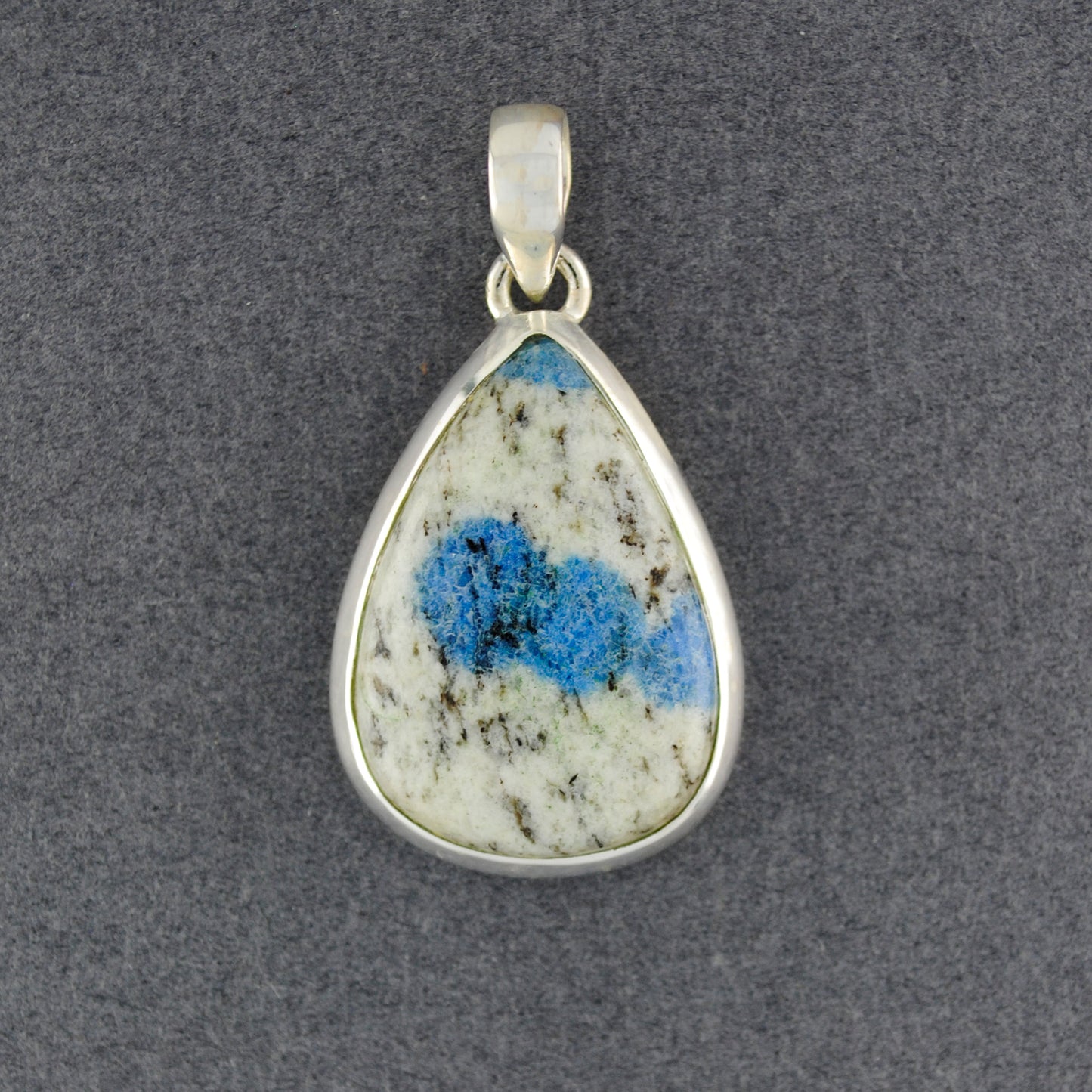 Sterling Silver K2 Teardrop Pendant