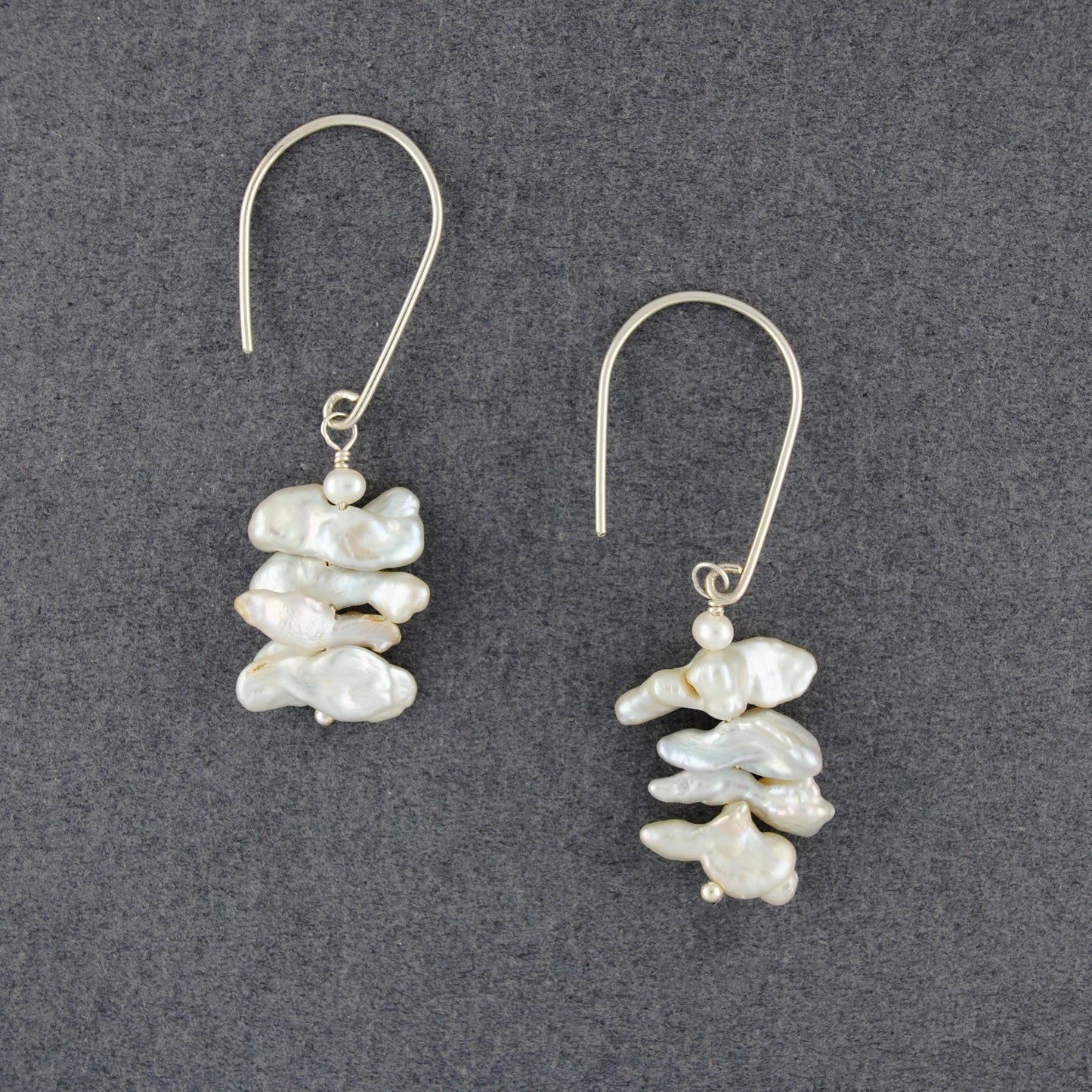 Sterling Silver Freshwater Pearl Earrings