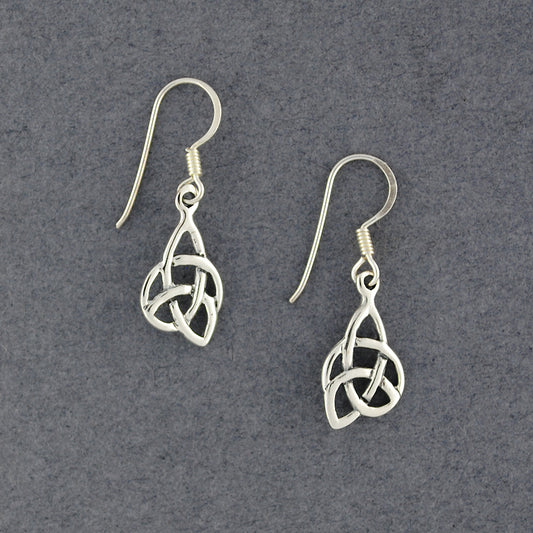 Sterling Silver Abstract Celtic Knot Earrings