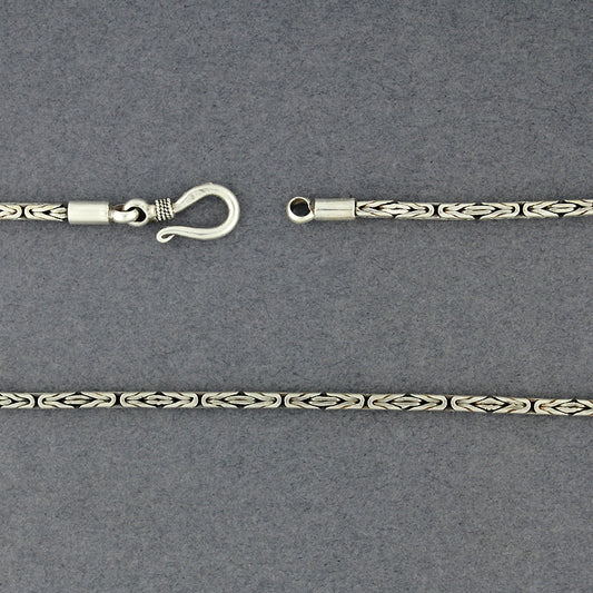 Sterling Silver Borobudur Chain