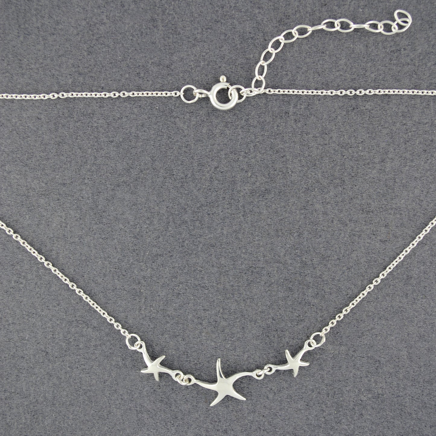 Sterling Silver Starfish Necklace