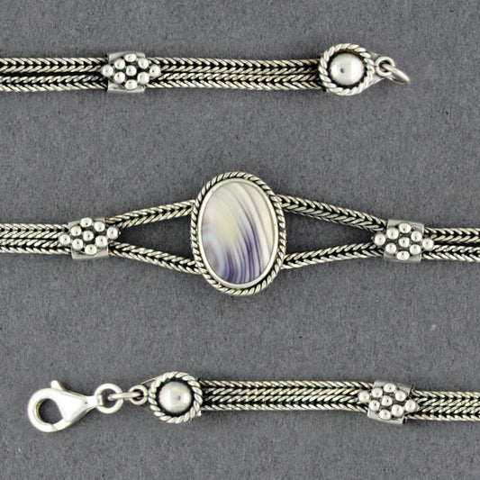Wampum Antiqued Bracelet