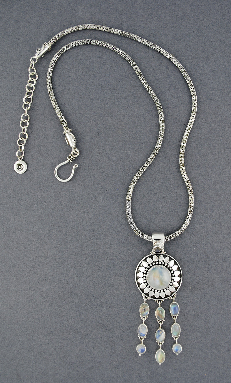 Sunbeam Moonstone Necklace