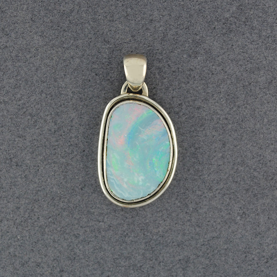 Sterling Silver Opal Pendant