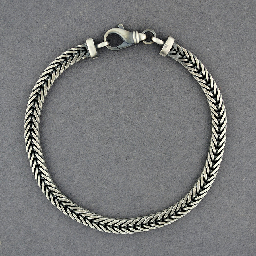 Sterling Silver Men's Franco Bracelet