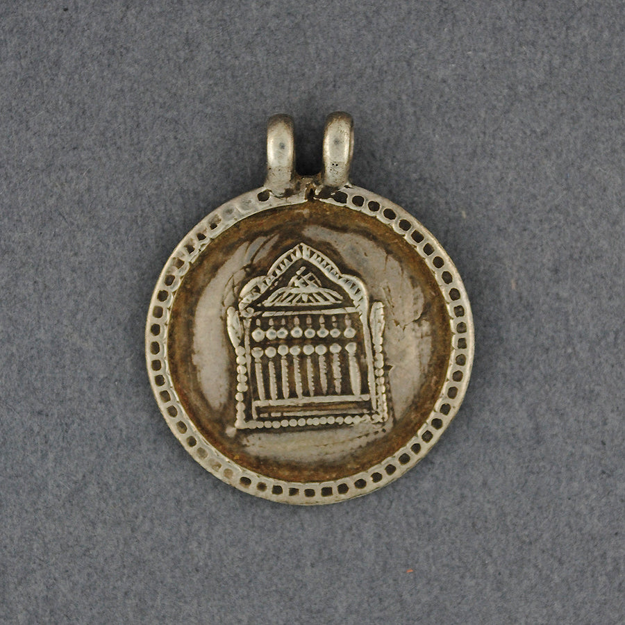 Saptra Matrikas Disc with Border Patri Amulet