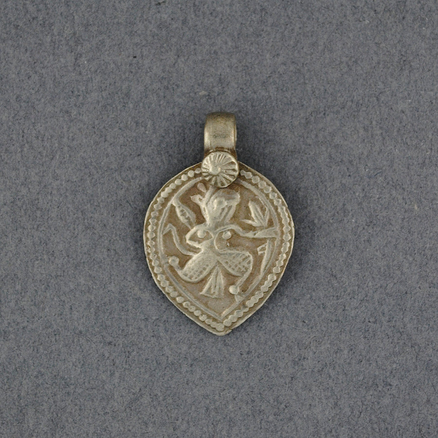 Hanuman Small Detailed Shield Patri Amulet
