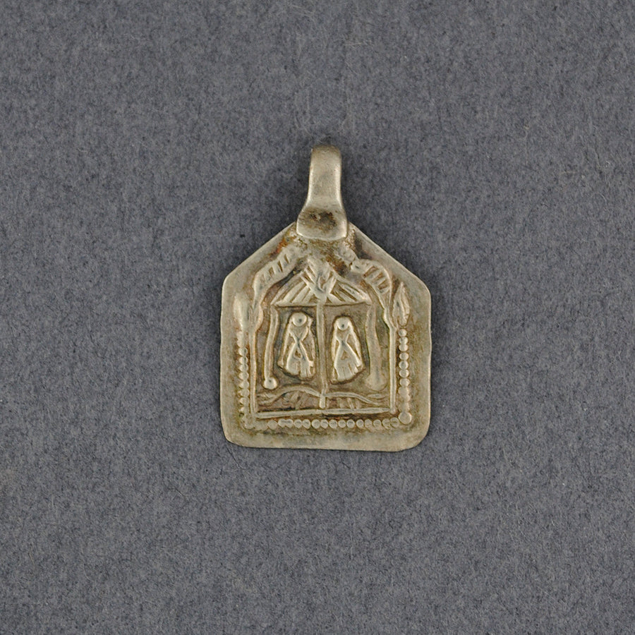Vishnupada Small Pentagon Patri Amulet