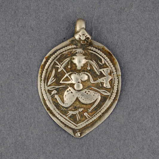 Shiva Large Shield Patri Amulet