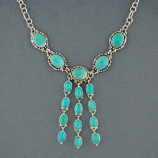 Waterfall Turquoise Necklace