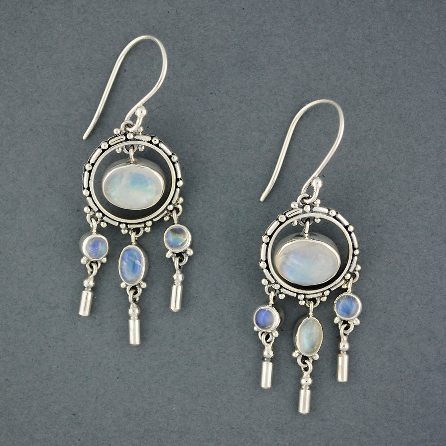 Suzy Moonstone Earrings