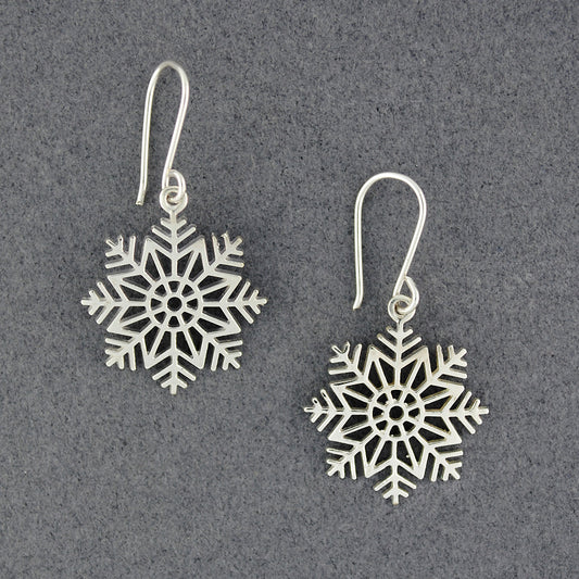 Limited Edition 2023 Sterling Silver Snowflake Earrings
