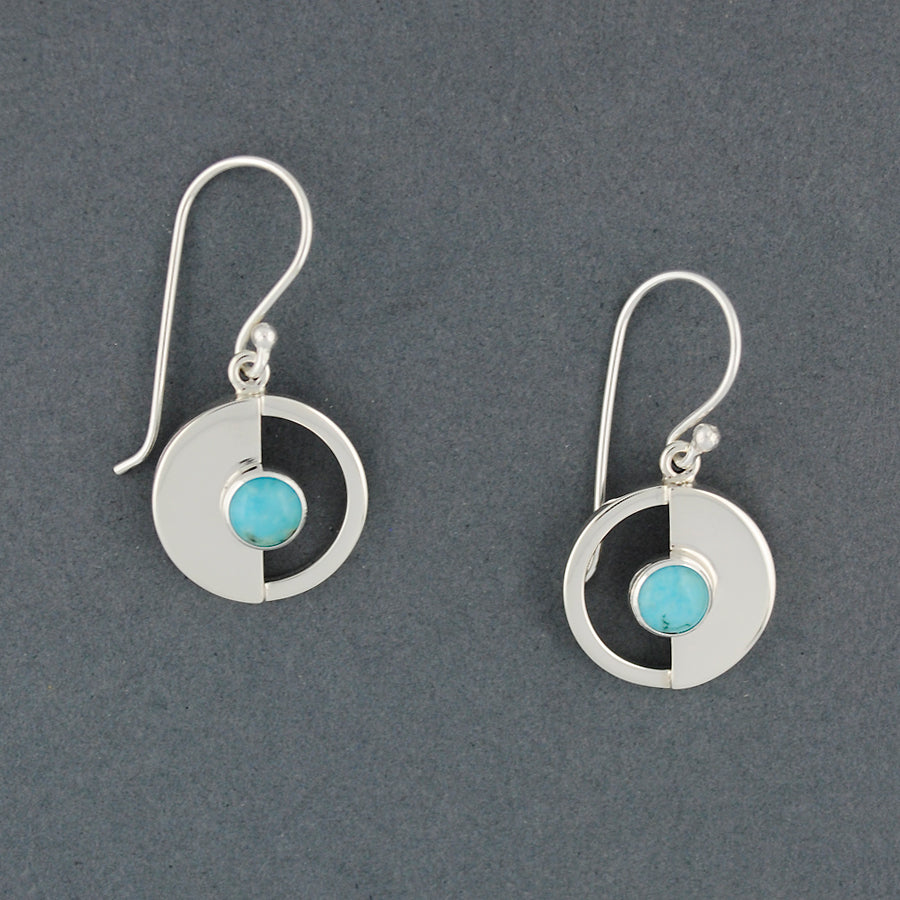 Eclipse Turquoise Earrings