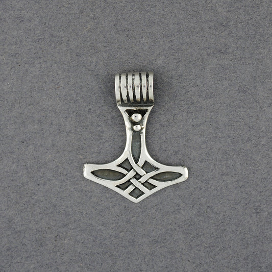 Sterling Silver Thor's Hammer Pendant