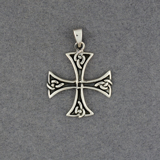 Sterling Silver Greek Cross Pendant