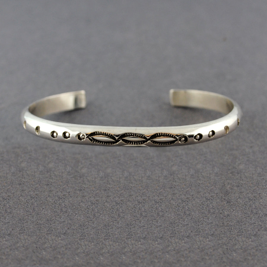 Sterling Silver Native American Cuff Bracelet