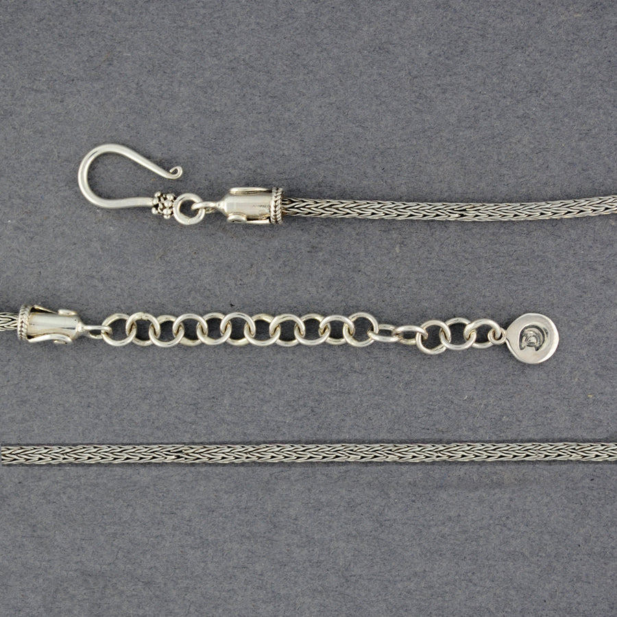 Sterling Silver Foxtail Chain