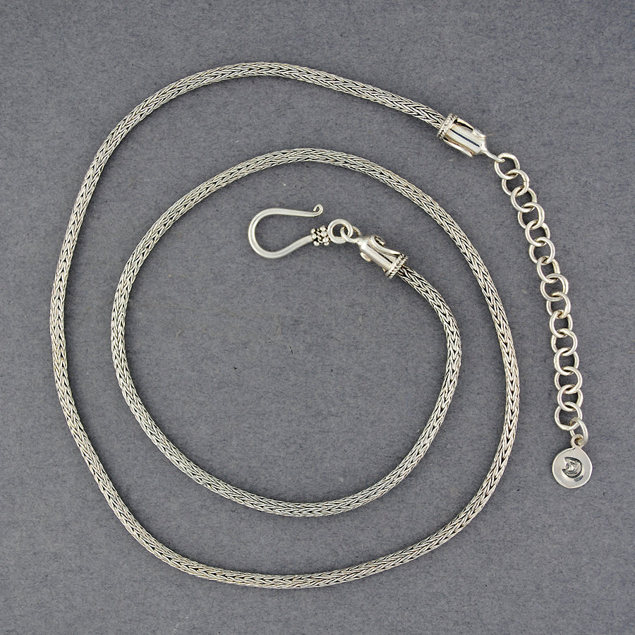 Sterling Silver Foxtail Chain