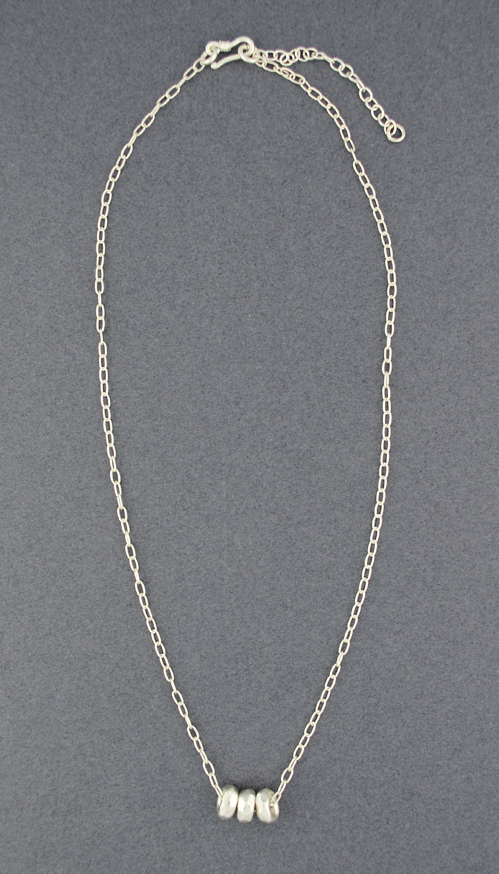 Hill Tribe Silver Trilogy Necklace