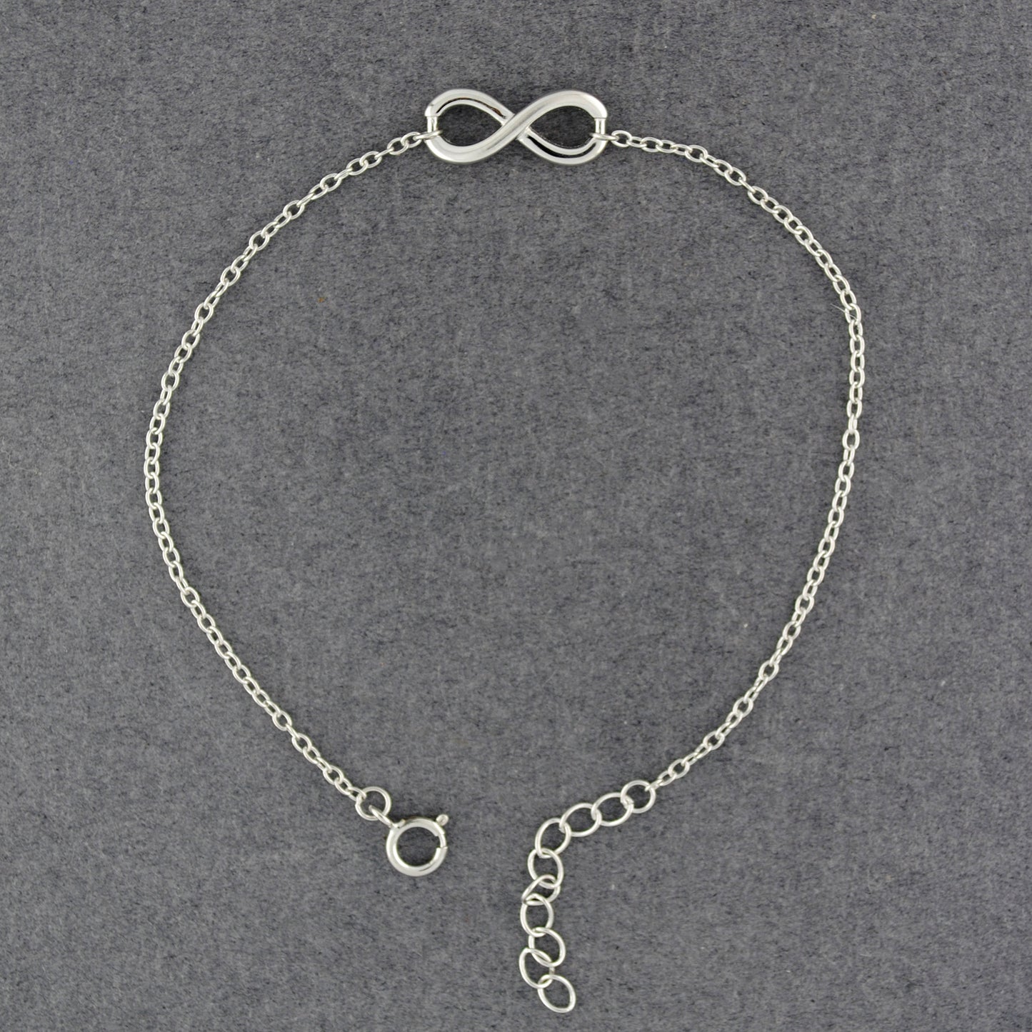 Sterling Silver Infinity Bracelet