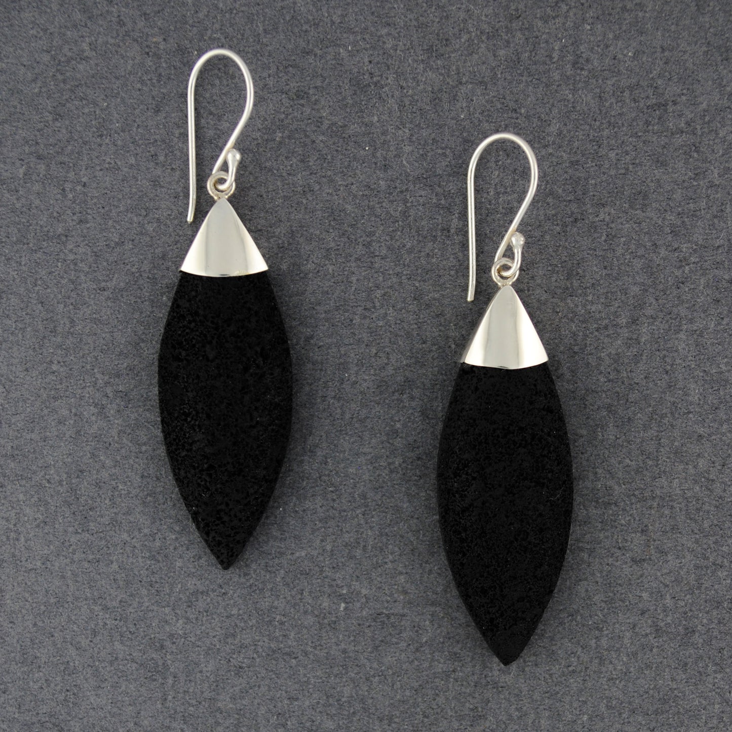 Lava Pointed Drop Earrings