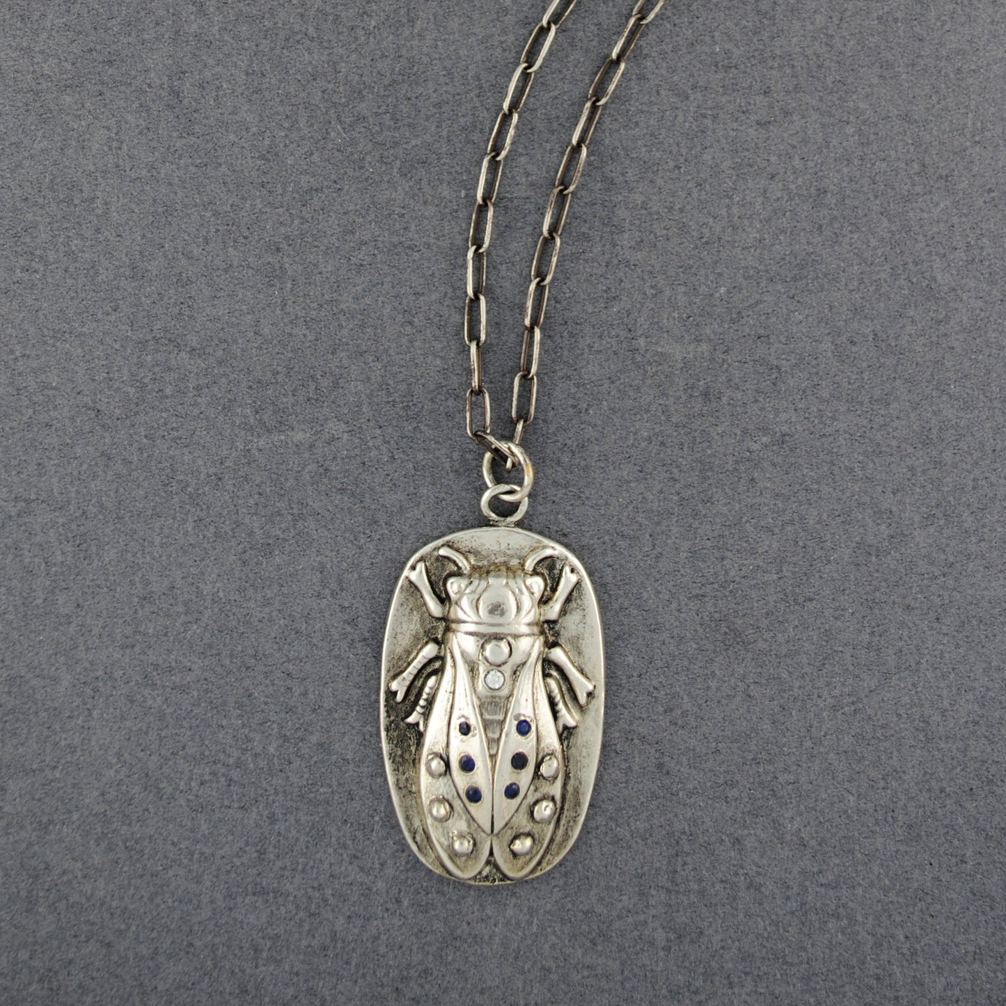 Compass Rose Design Cicada Luxe Necklace