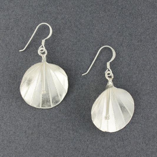 Hill Tribe Silver Calla Lily Earrings