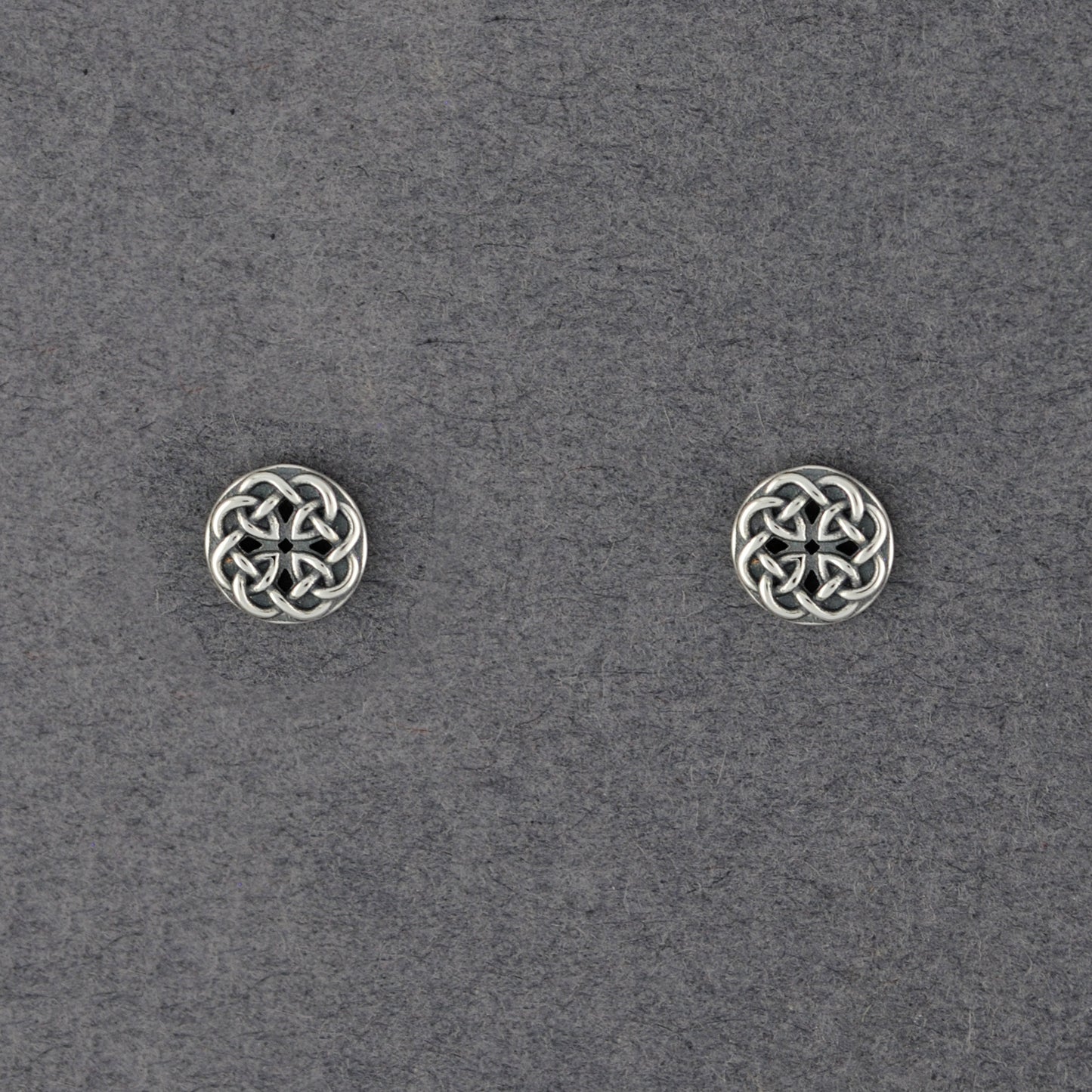 Sterlring Silver Celtic Knot Stud Earrings
