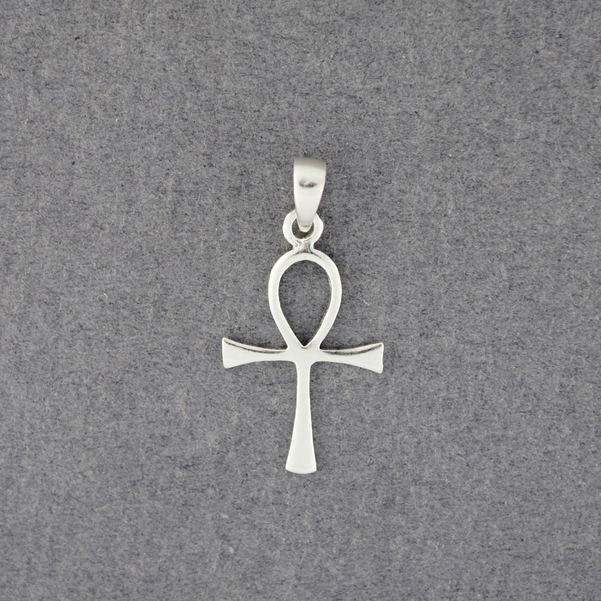 Sterling Silver Small Ank Pendant