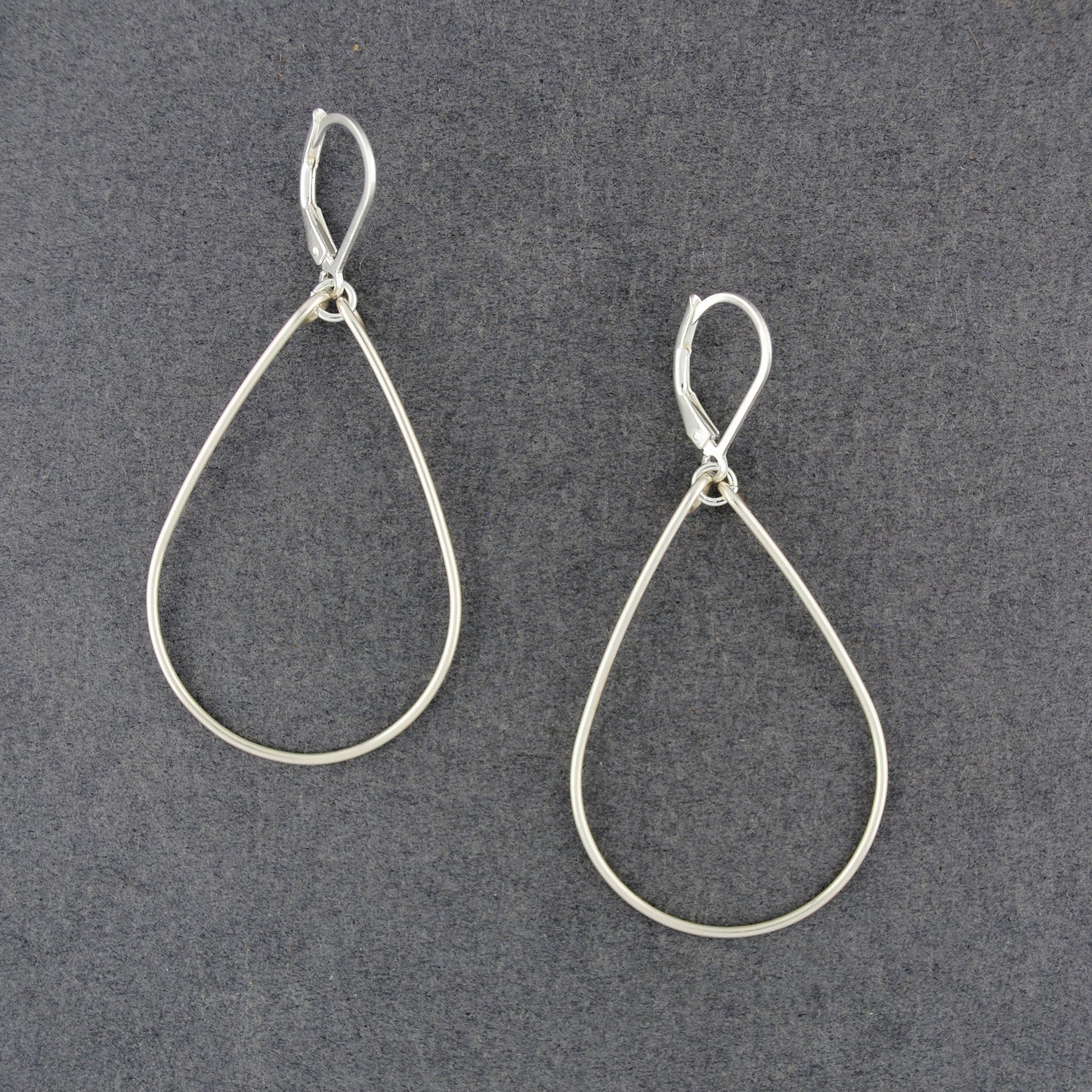Sterling Silver Teardrop Earrings