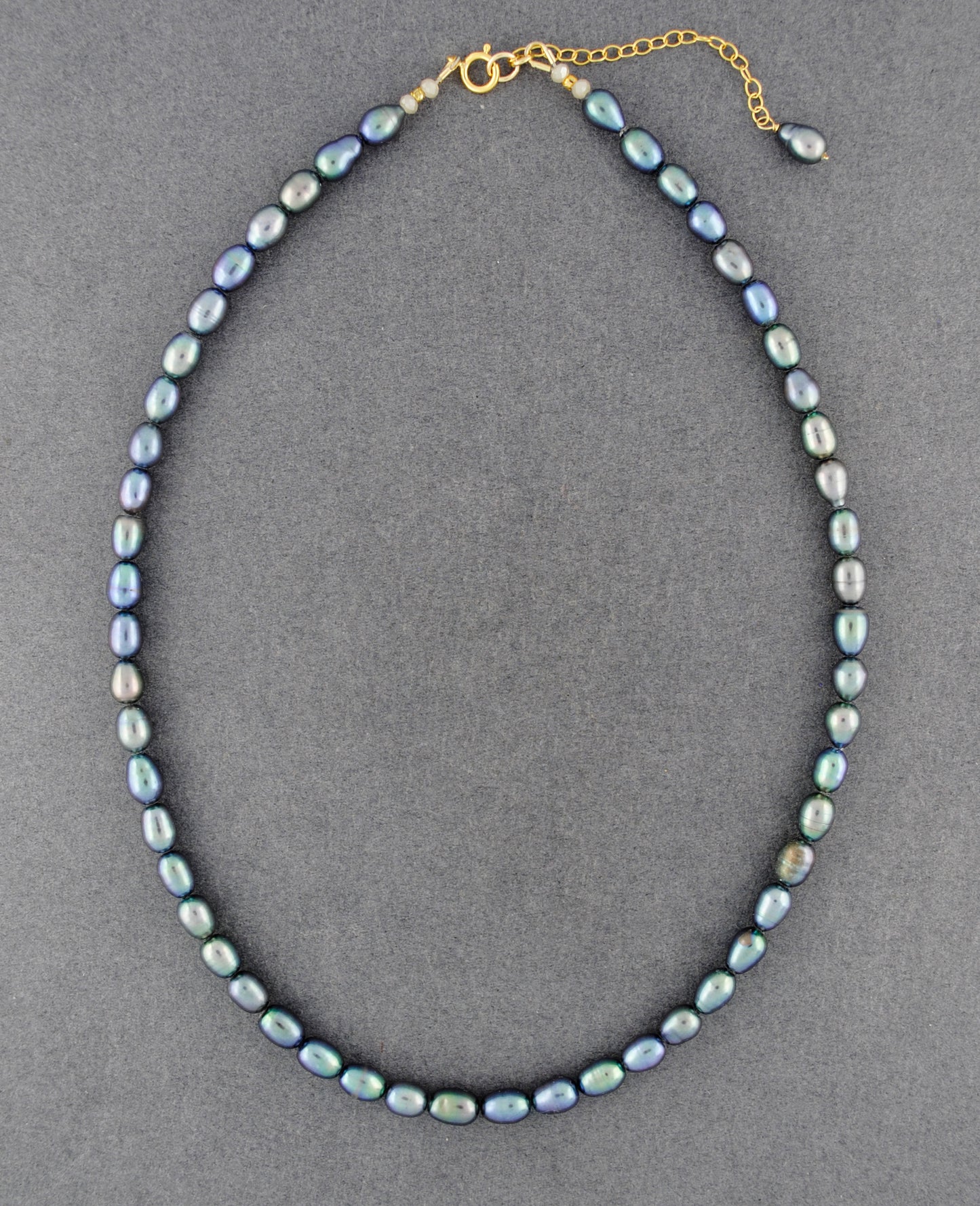 14K Gold Filled Peacock Freshwater Pearl Necklace