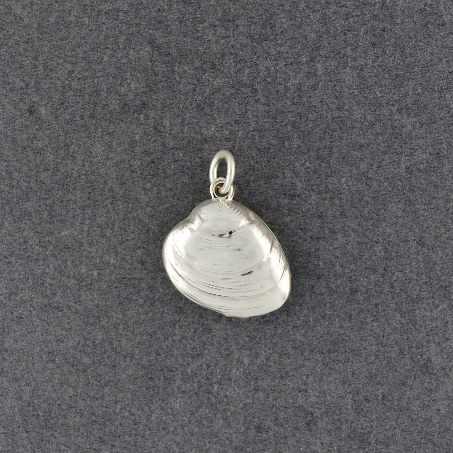 Sterling Silver Quahog Charm