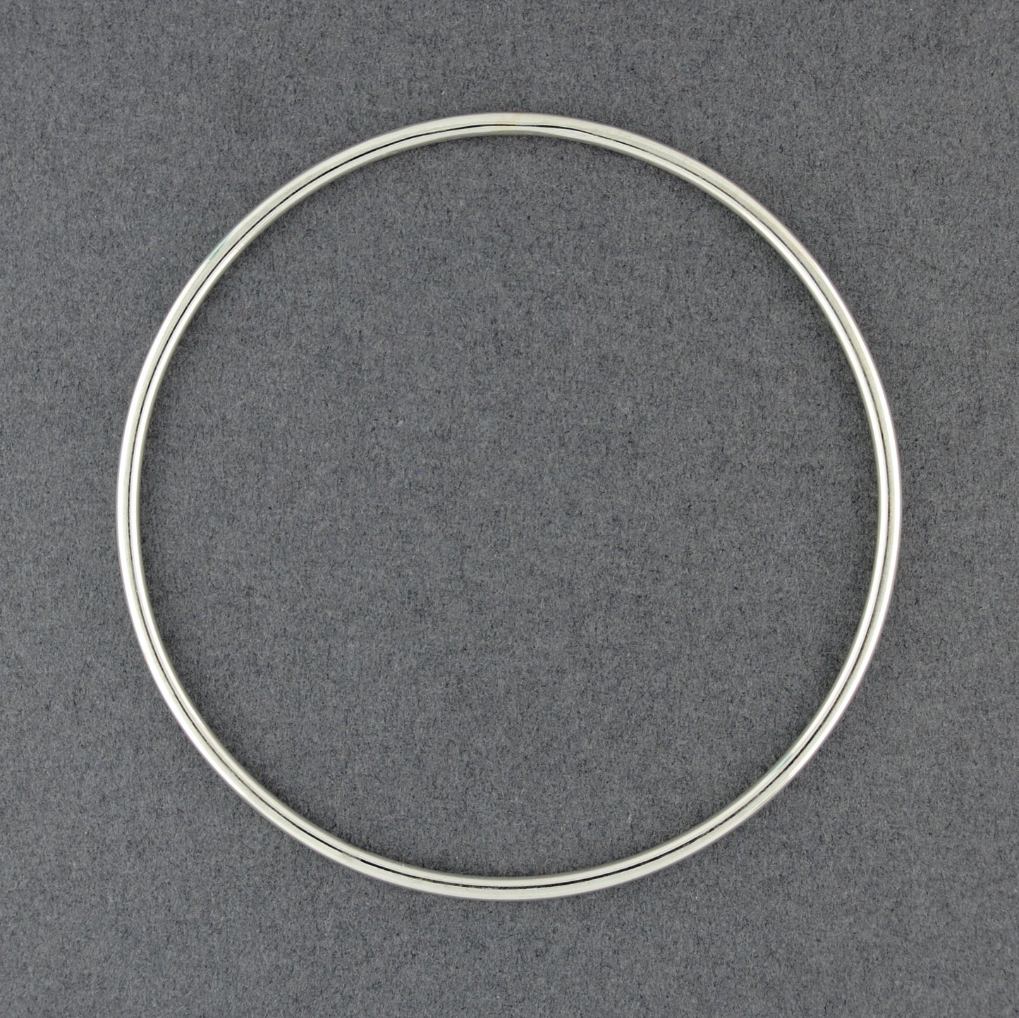 Sterling Silver Light Round Bangle
